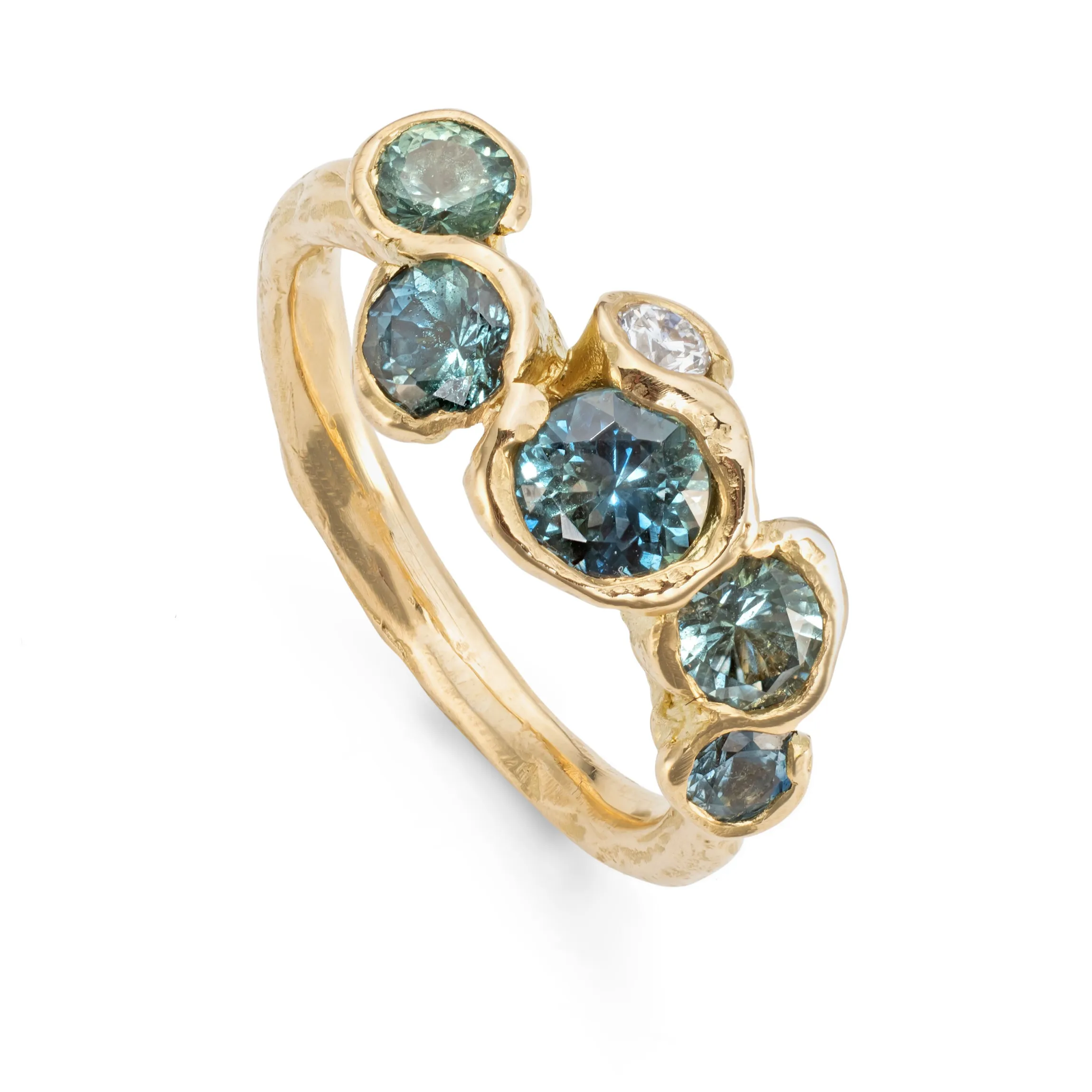 Teal Porth Ring