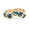 Teal Sea Anemone Ring