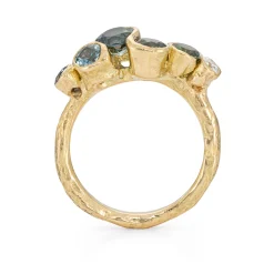 Teal Tidal Bay Ring